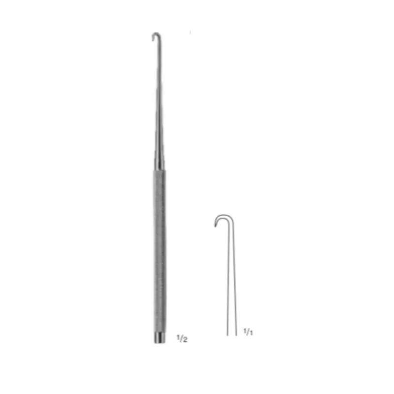 Gancho nasal joseph agudo, long. 16 cm, 6 1/4".