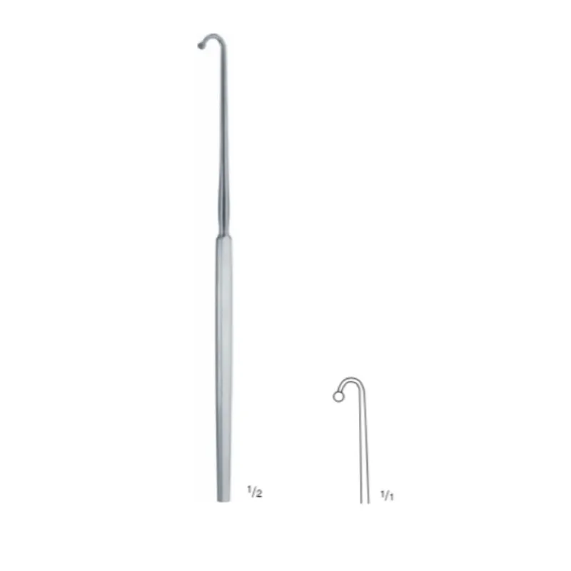 Separador fomon sencillo abotonado para las coanas, long. 16 cm, 6 1/4".