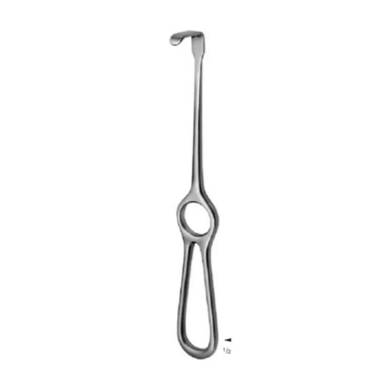 Separador kocher langenbeck, valva de 40x11 mm (axb), long. 21.5 cm, 8 1/2".