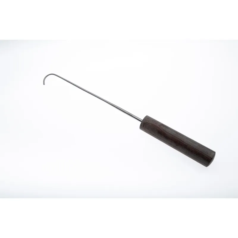 Gancho para hueso lambotte romo curvo pequeño 25 mm, long. 32 cm.