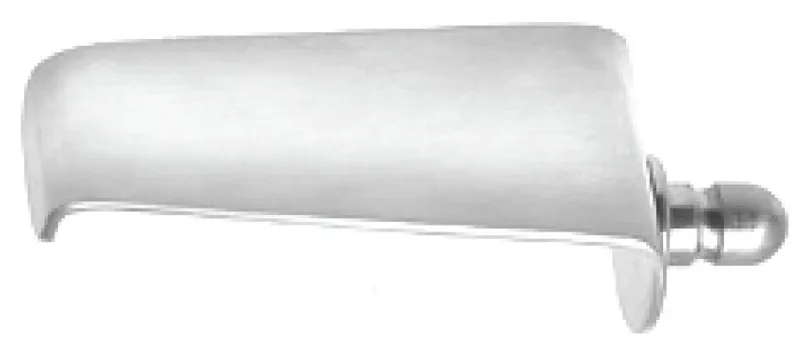 Valva lateral para el separador cloward, roma, 45 x15 - 23 mm.