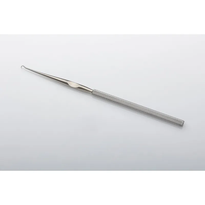Gancho kilner agudo para la piel, gancho de 3mm, long 15 cm, 6".