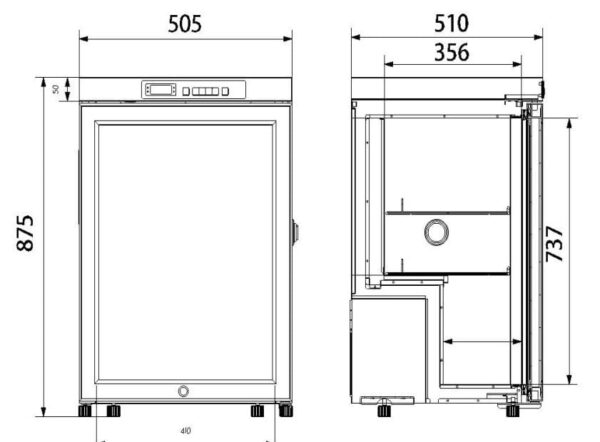 REFRIGERADOR FARMACIA 100 LITROS - Imagen 2