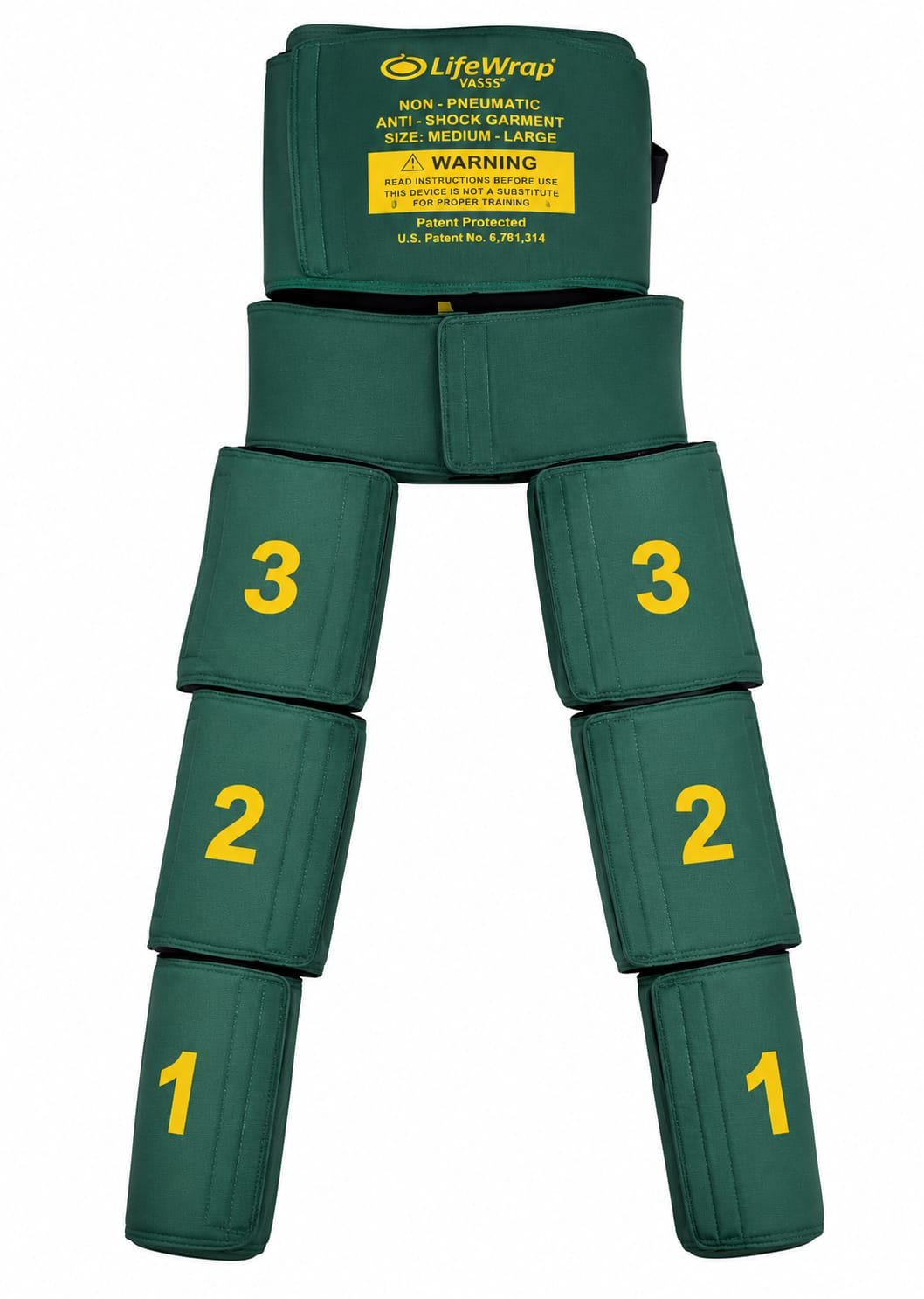 TRAJE ANTICHOQUE NO NEUMATICO